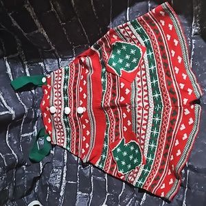 Eyeshadow Novelty 🎄Red & Green Christmas Romper size 2XL NWOT